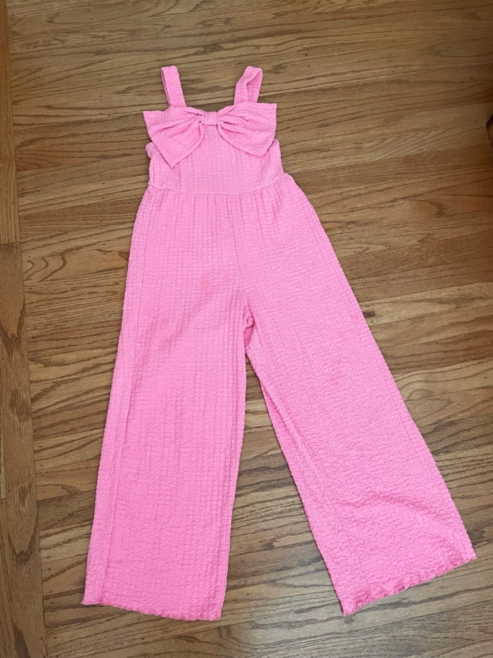 Zara Girl’s Jumpsuit Wide Leg Sleeveless Pink Size 10 (140)